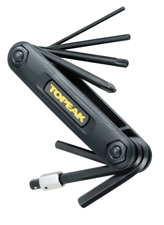 Topeak X-Tool Mini-Tool - Faltwerkzeug, 11 Tools, 115 Gramm