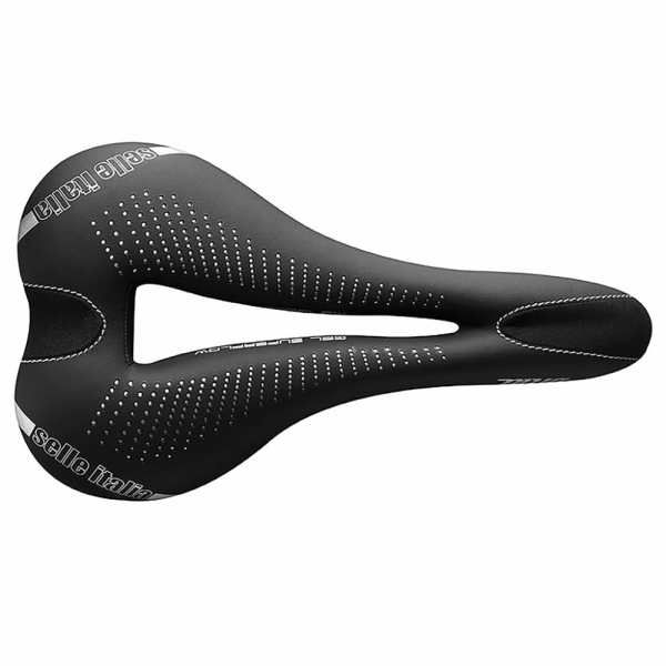 Selle Italia Diva Gel TI 316 Superflow, black, S3