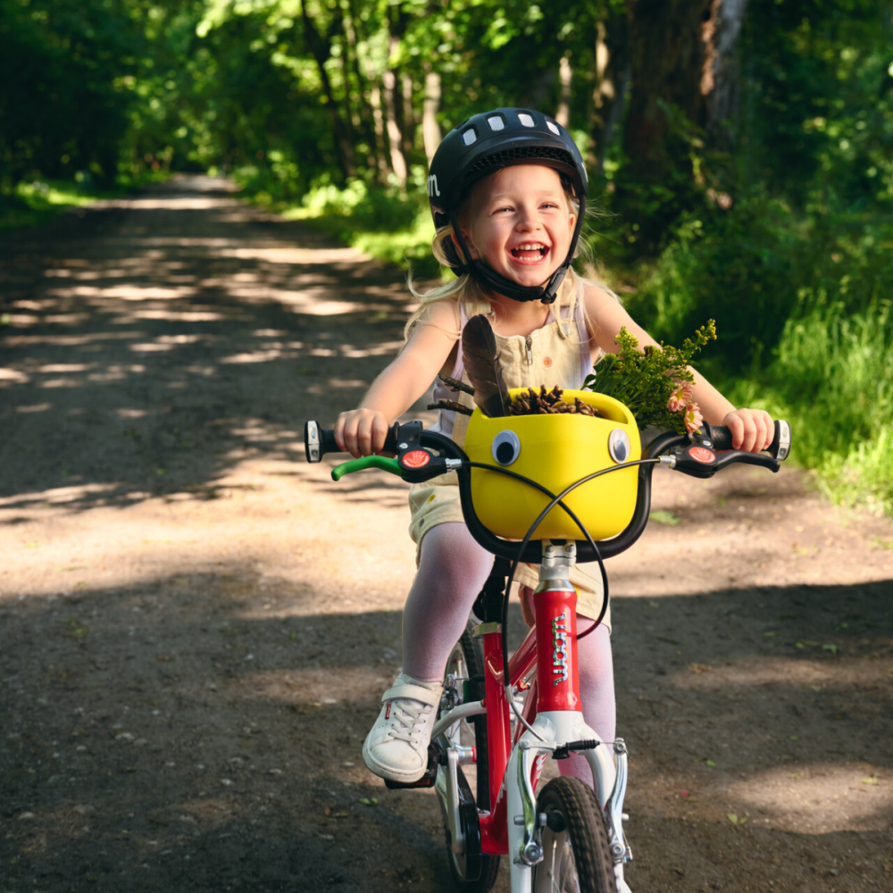 Woom POP Kinderfahrradkorb banana yellow