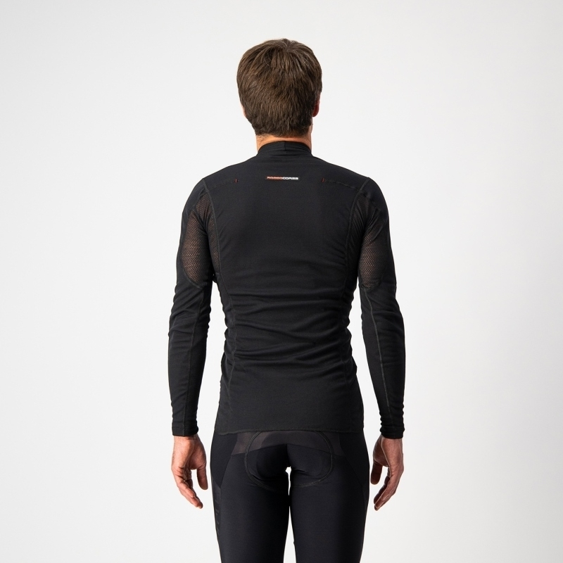 Castelli Flanders Warm LS langarm, Black, L