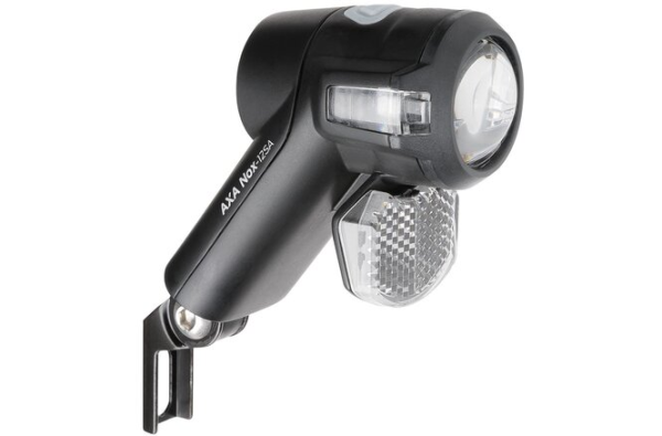 AXA Scheinwerfer Nox Sport Batterie Auto off 12 Lux mit V-Brakehalter
