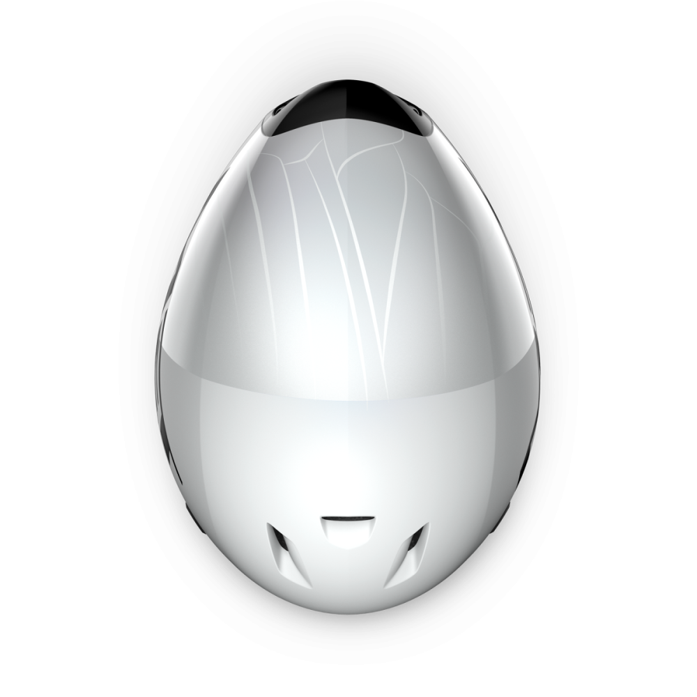 MET Zeitfahr Helm, CODATRONCA, WHITE SILVER, S