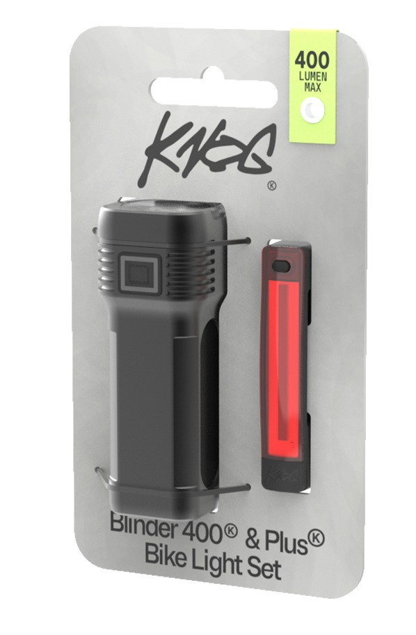 Knog Lichtset Blinder 400 & Plus schwarz