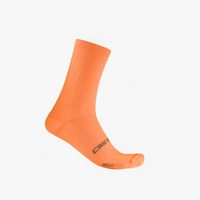 Castelli Espresso 18 Sock, Vivid Orange, L-XL