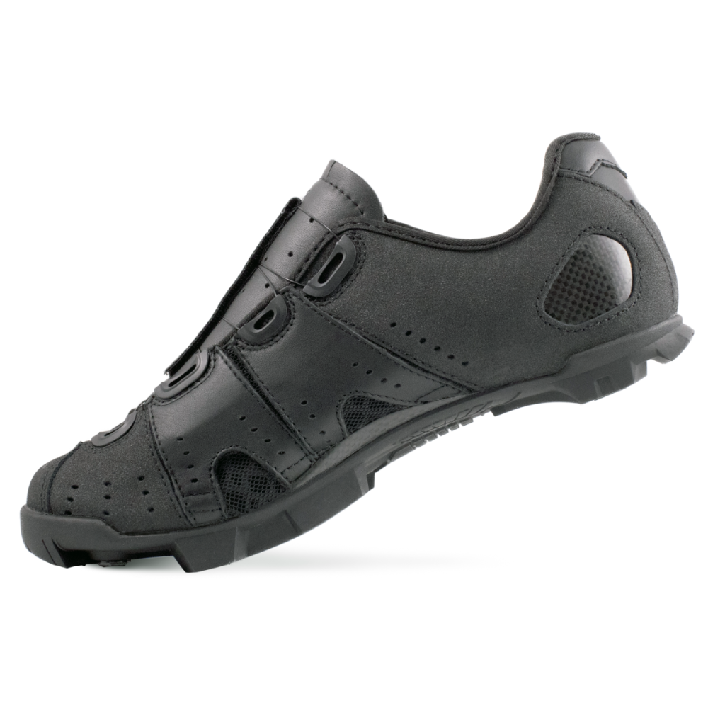 Lake Mountainbikeschuhe, MX241X, SCHWARZ SILBER, 43