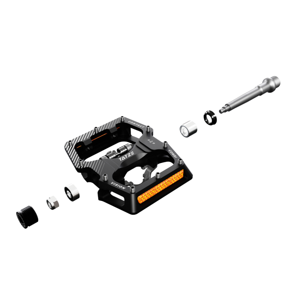 TATZE CONTACT COMBI Pedal Vision, schwarz
